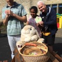 Even the Easter bunny joined in!